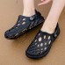 Women Hollow Out Two  ways Waterproof Breathable Soft Beach Sandals